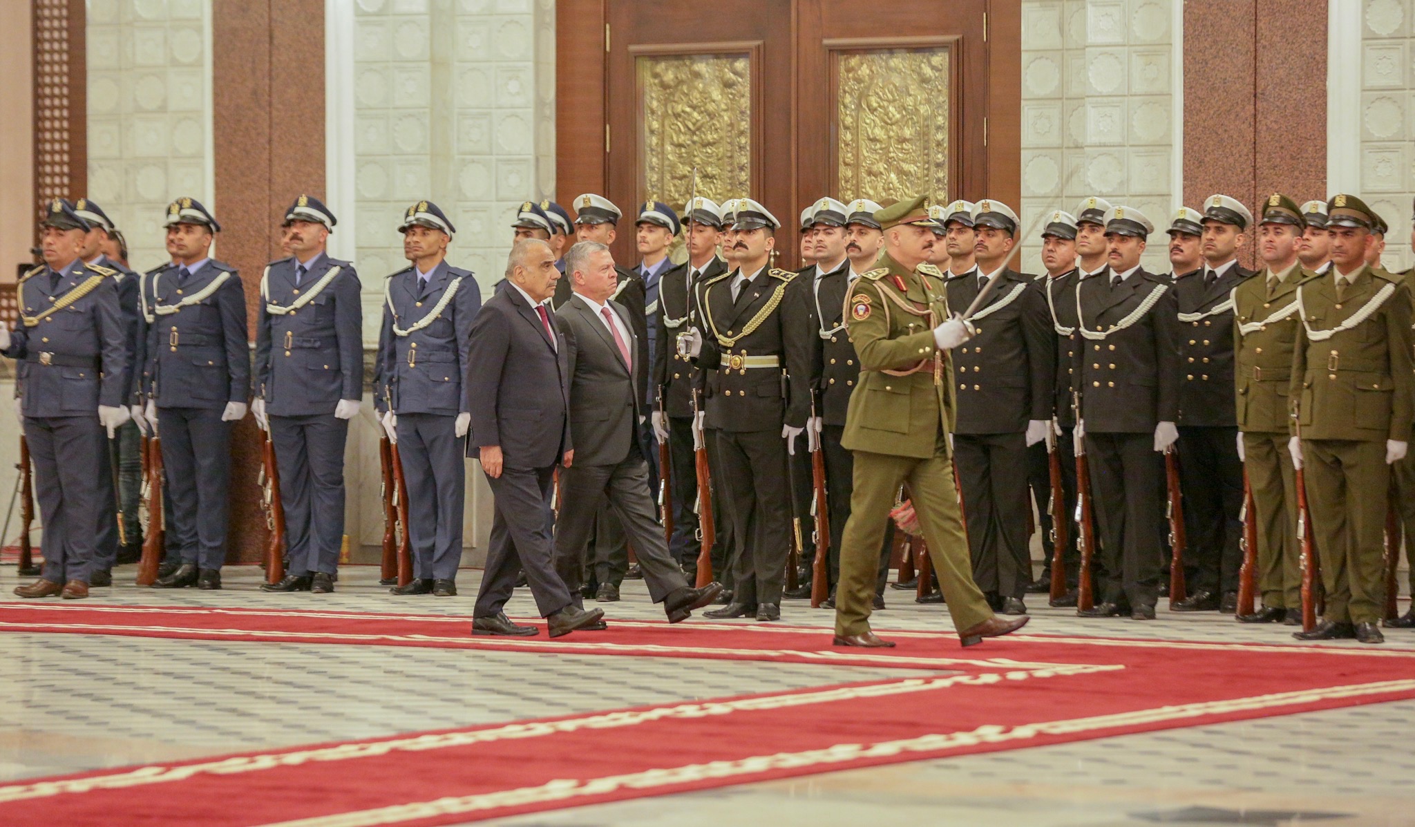 An Official Welcoming Ceremony Is Held For His Majesty King Abdullah II ...